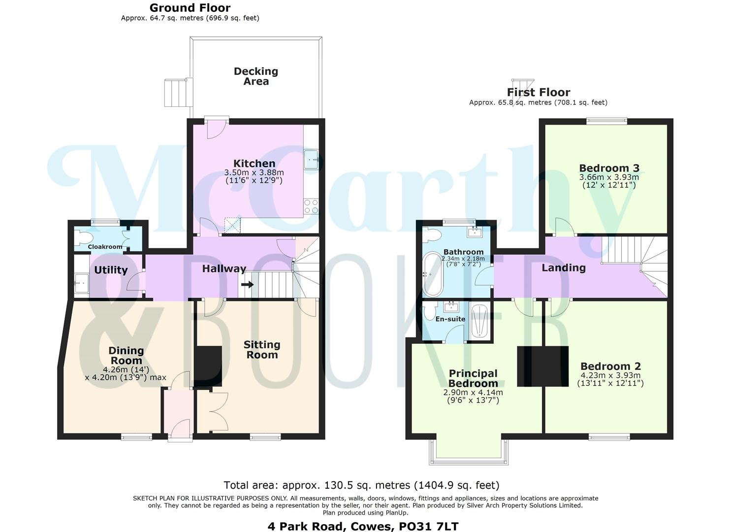 IMMACULATE PERIOD PROPERTY IN CENTRAL COWES - Park Road, Cowes floorplan